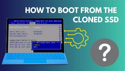 how to boot from cloned ssd